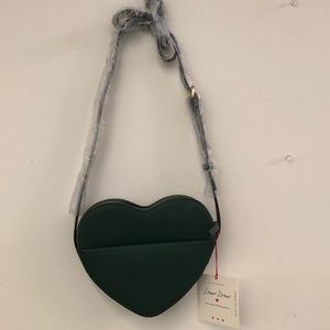 NWT DEAR DREW by Drew Barrymore HEART CROSSBODY